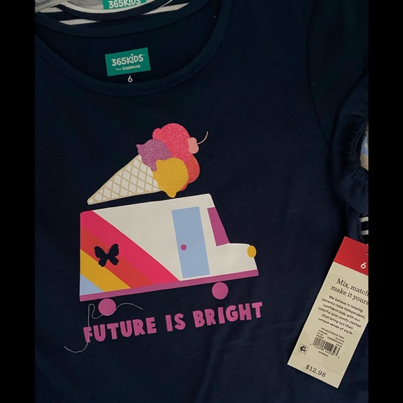 Set of three brand new girl shirts - Picture 1 of 3